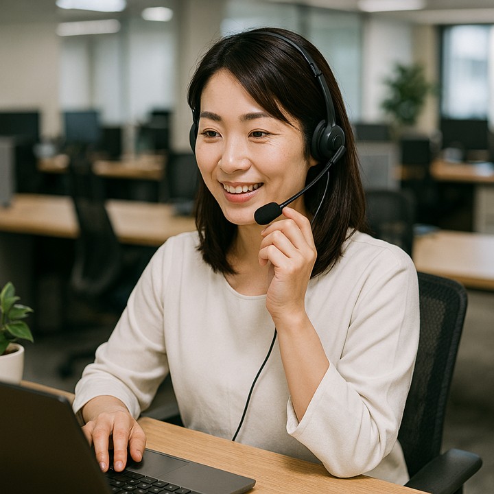 カスタマーサービス(電話・メール対応)イメージ